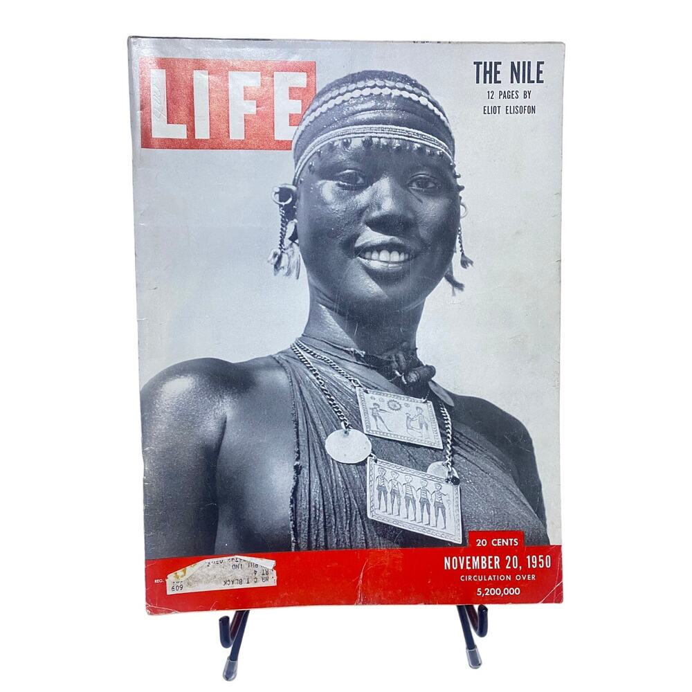 LIFE Magazine November 20 1950 The Nile Eliot Elisofon Cover Korean War